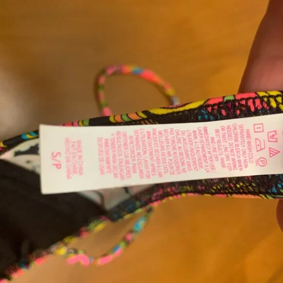 Bandeau Bikini Top with removable straps (NWOT) - Picture 6 of 8